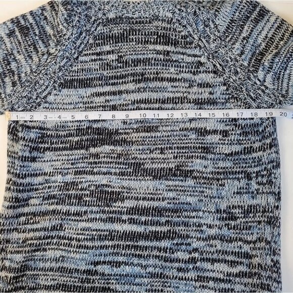 Topman Premium Wool Blend Knit Sweater Blue L - Picture 6 of 11